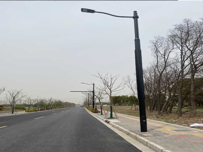 大荔县上海综合杆 太阳能路灯工程